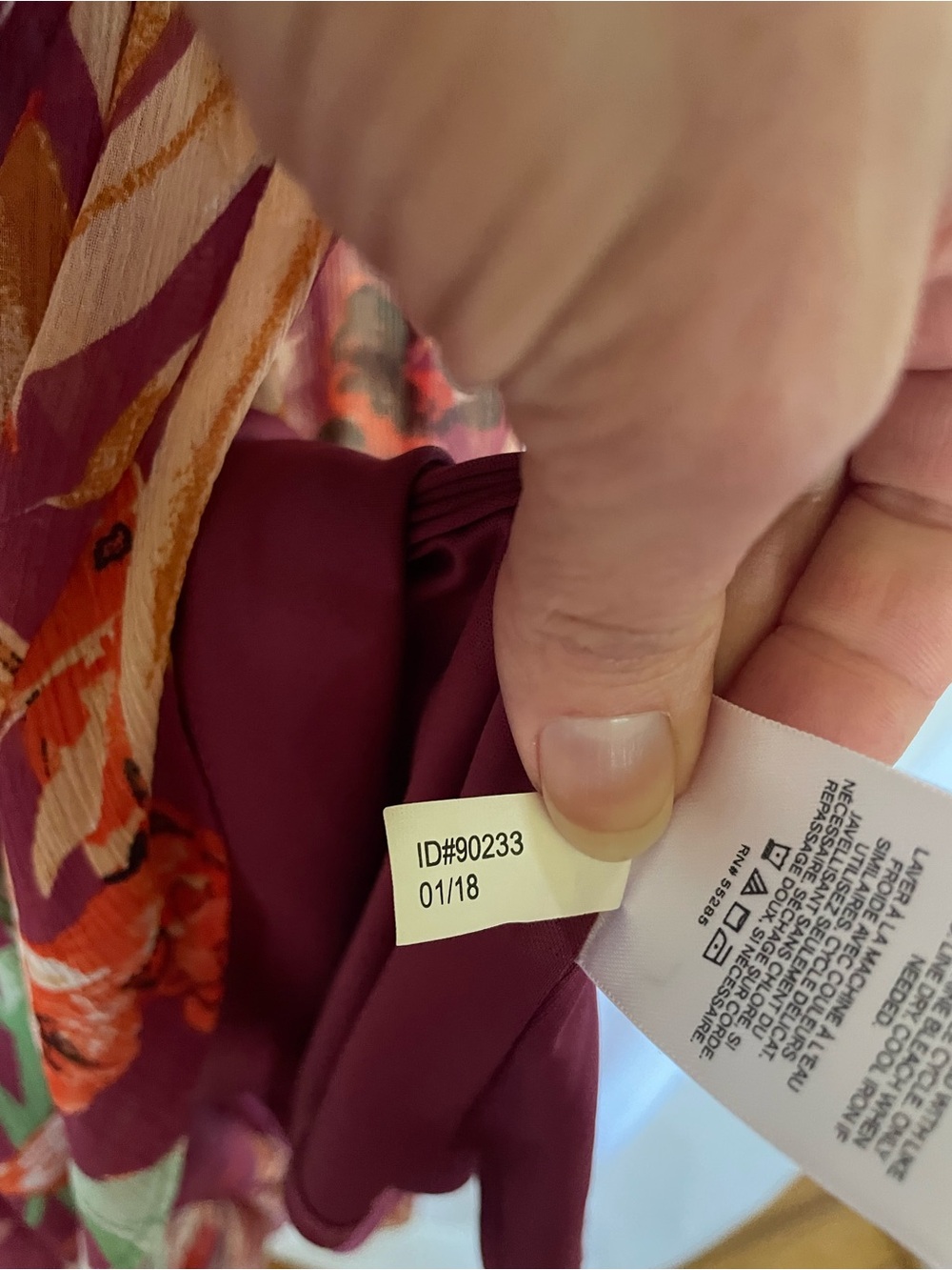 Express Red Floral Romantic Off-Shoulder Maxi Dress - Picture 14 of 14